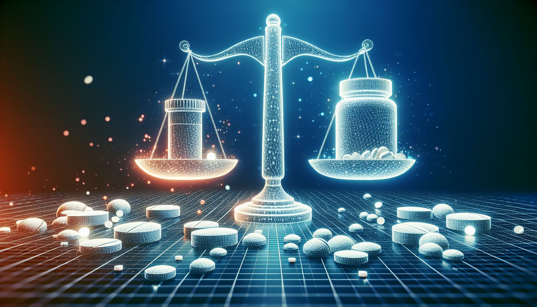 Detailed Illustration of Tadalafil Tablets